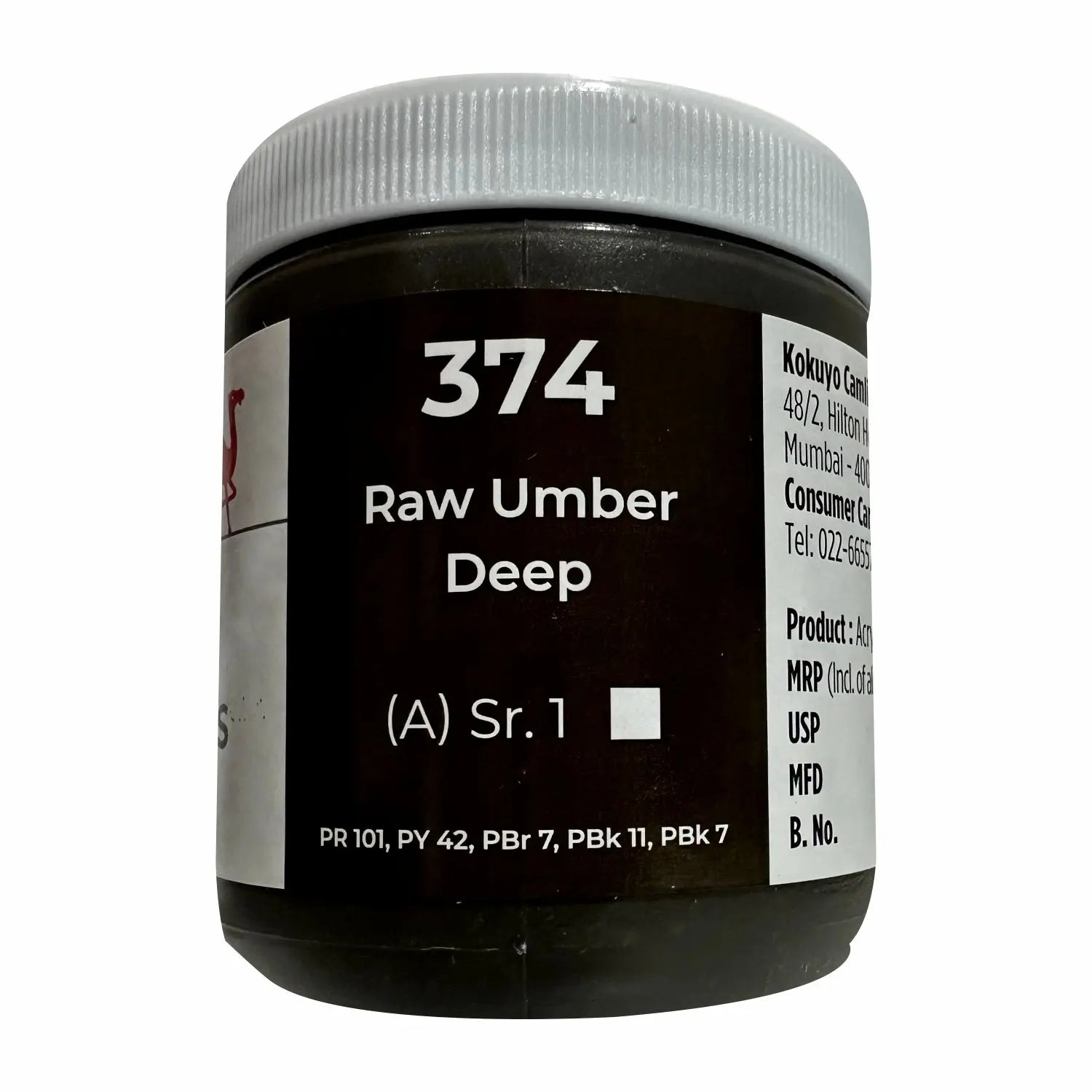 Camlin HD Acrylics Colour 250ML Camel